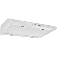 Ancona AN-1227 UC64NL 30" Ducted Under-Cabinet Range Hood in Stainless Steel with Night Light Feature