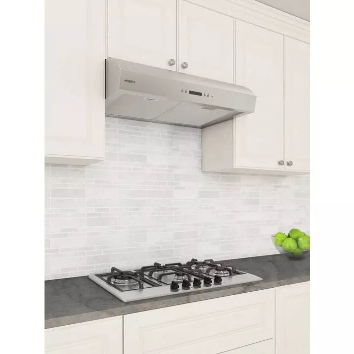 ANCONA AN-1229 UC7630 Under Cabinet Range Hood with Night Light Feature 700 CFM 30 in.